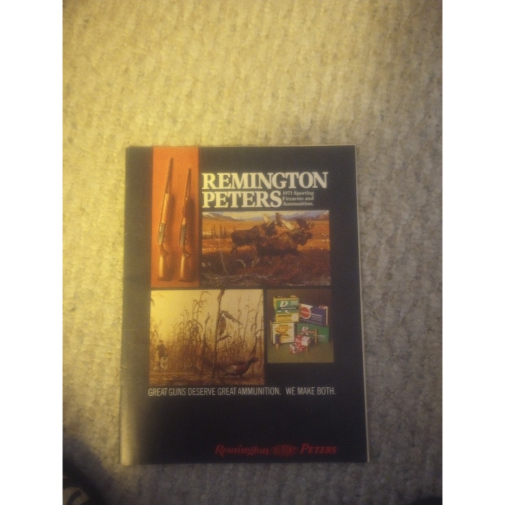 Remington‎ Peters Sporting Arms And Ammunition Catalog(1962-1972) Lot Of 8